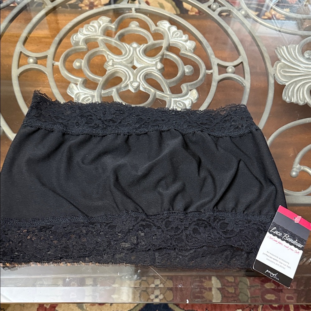 Black Lace Bandeau - ChitoSante Xtreme stretch XXL new